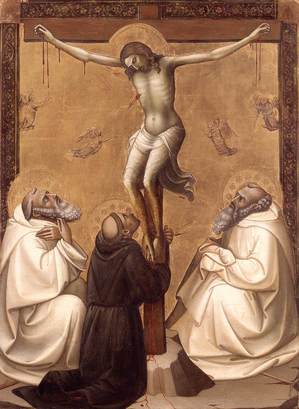 Cross with Sts Bernard, Francis and Benedict.jpg